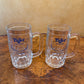 Tiger Draft Glass Beer Mugs 