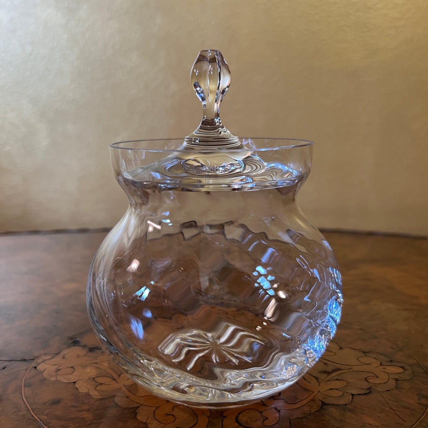 Towle Austria Crystal Jar 