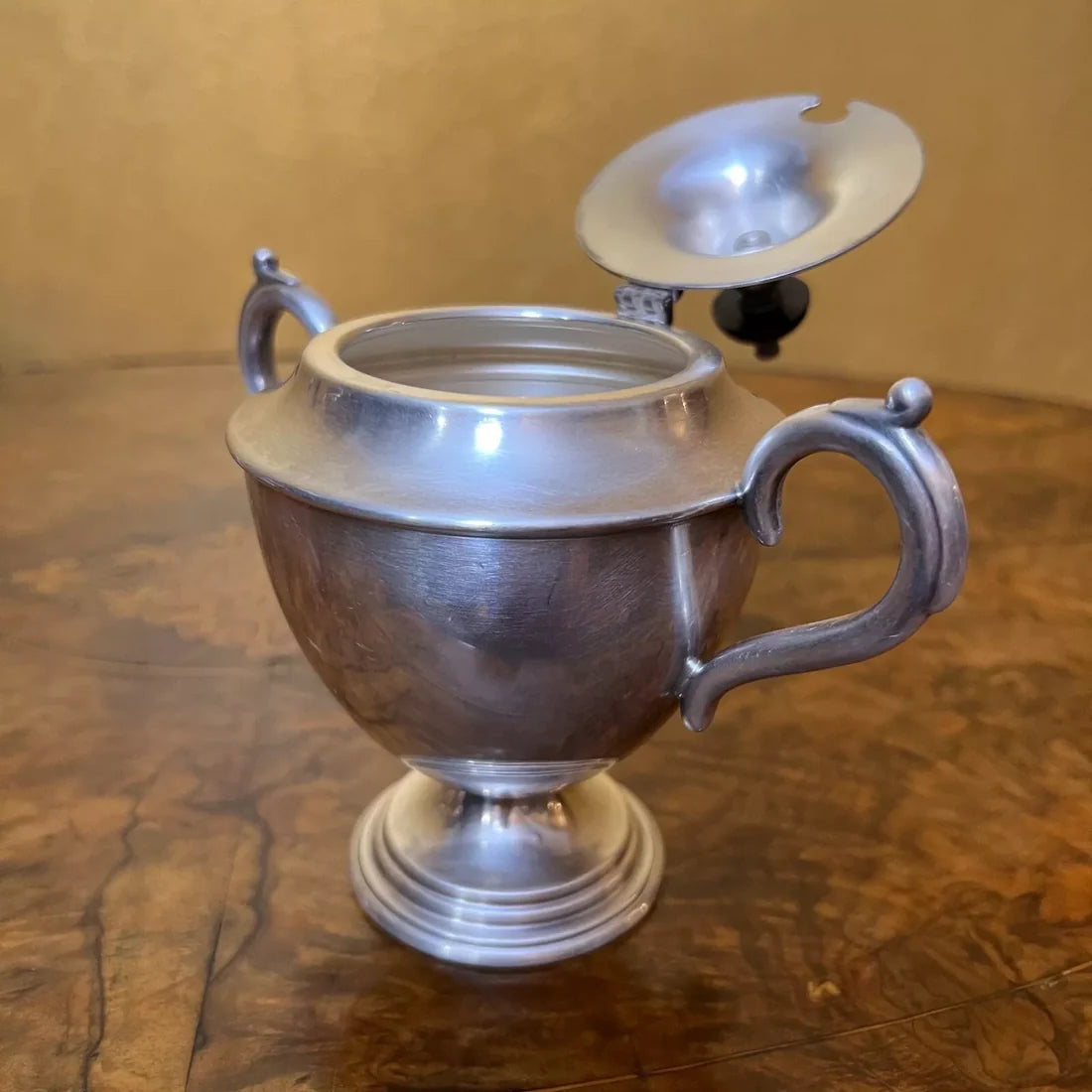 Triple Plate Luke Paramount Silver Plated Tea Pot Set