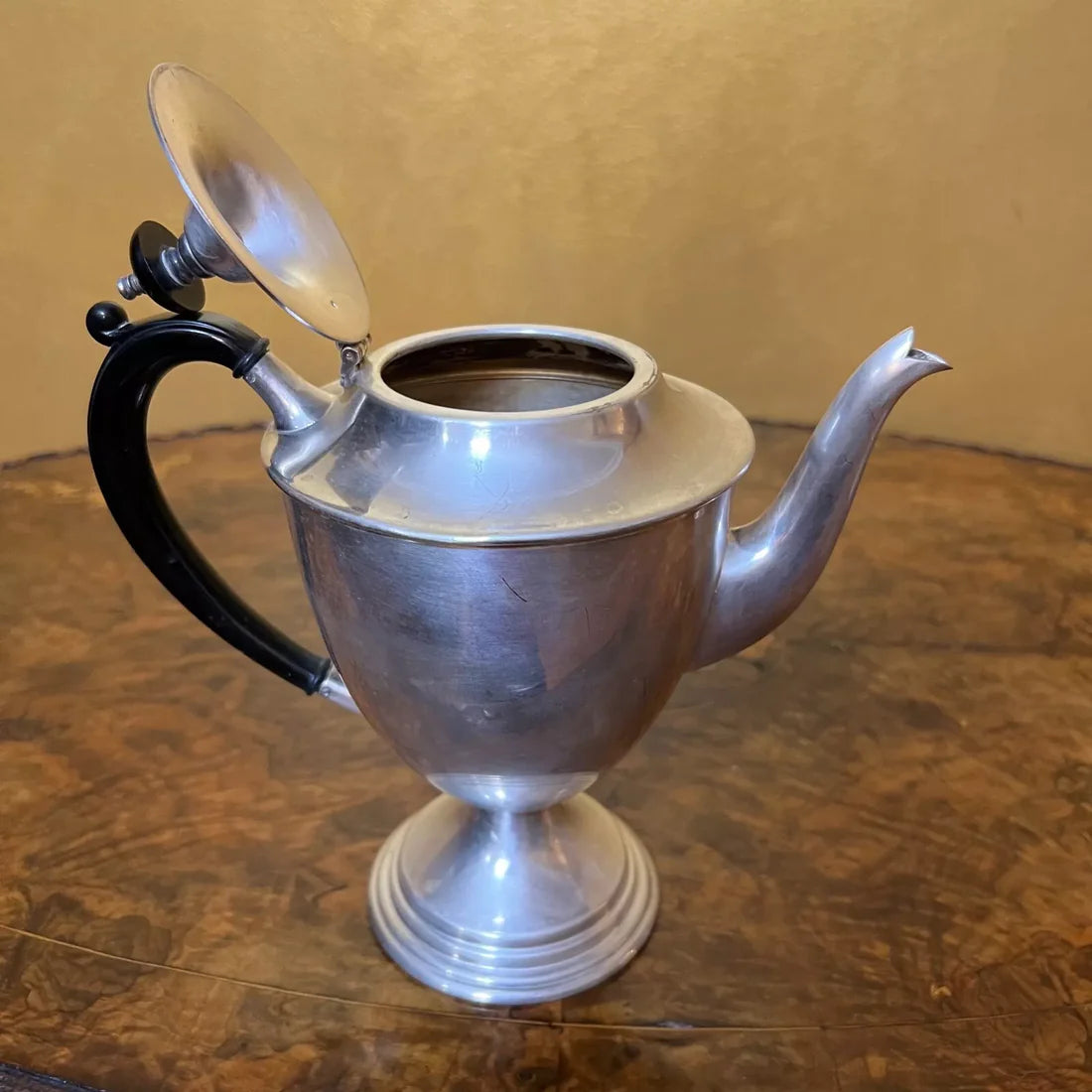 Triple Plate Luke Paramount Silver Plated Tea Pot Set