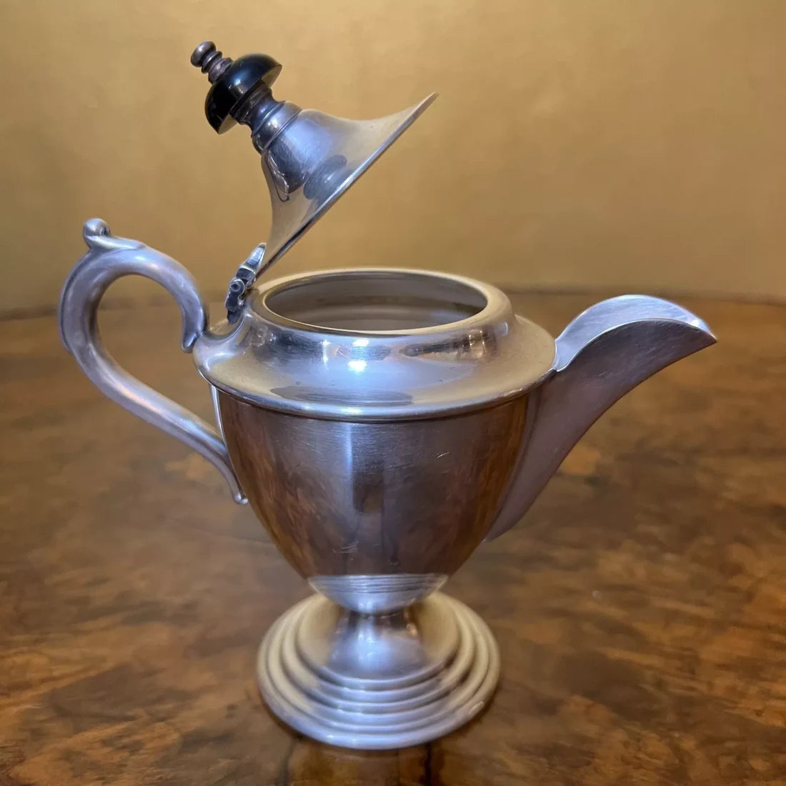 Triple Plate Luke Paramount Silver Plated Tea Pot Set