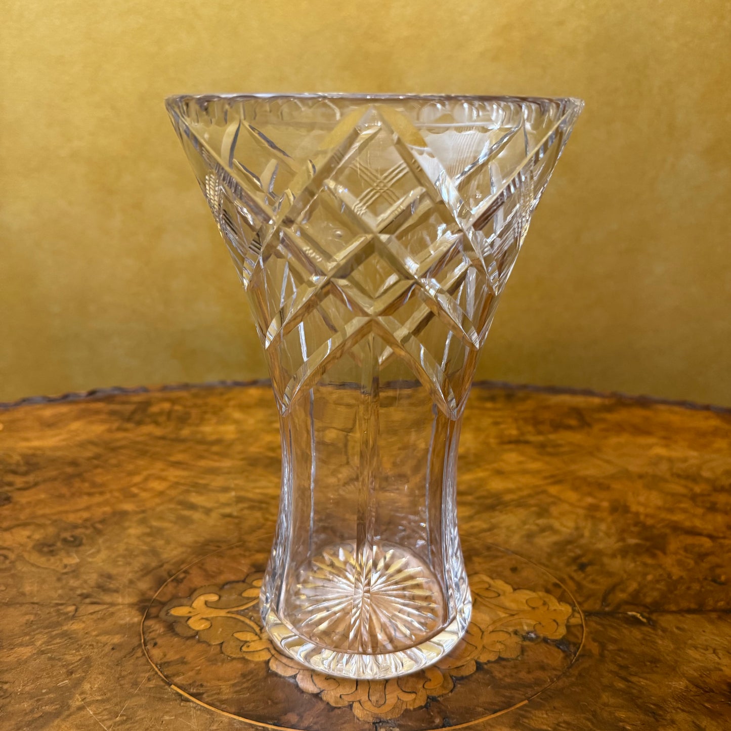 Tudor Hour Glass Shape Vase