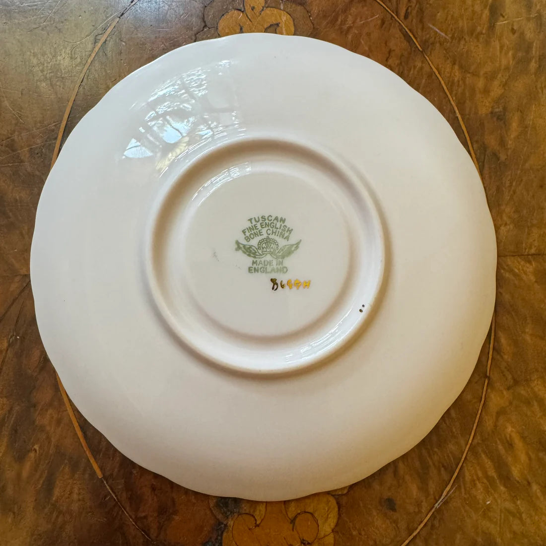 Vintage Tuscan Light Pink Saucer