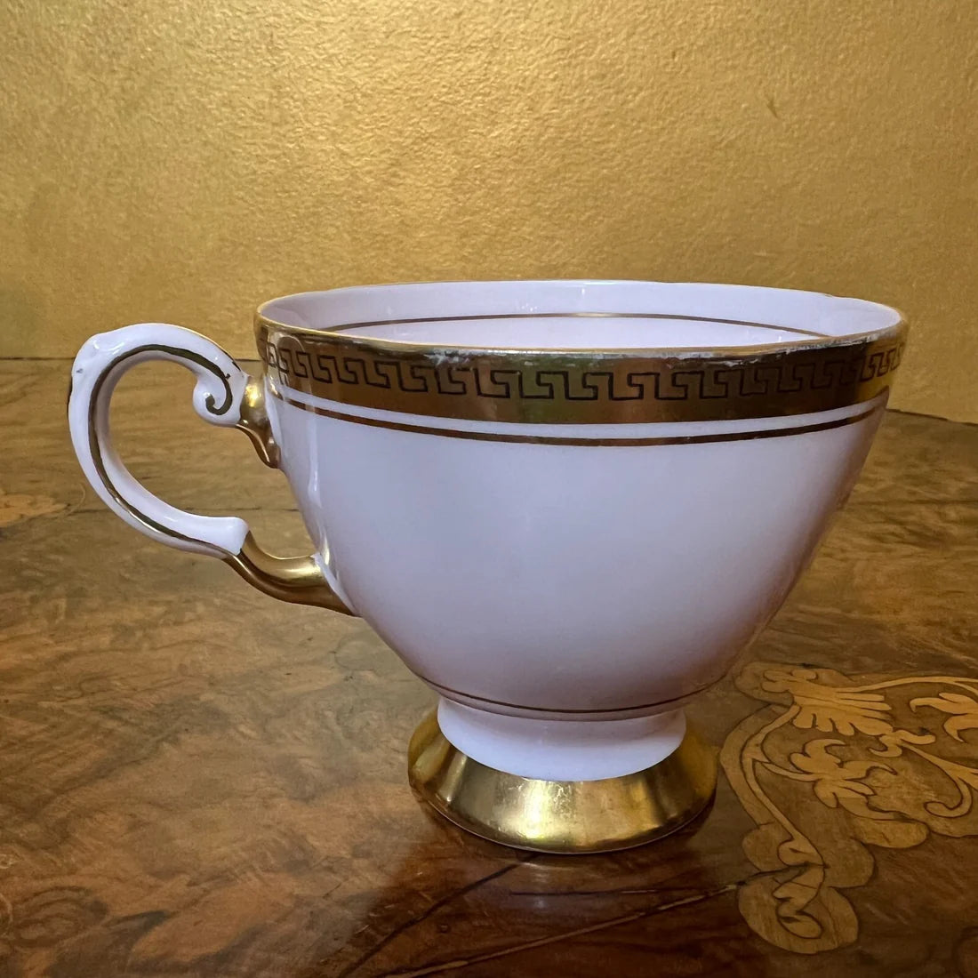 Vintage Tuscan Pink Tea Cup