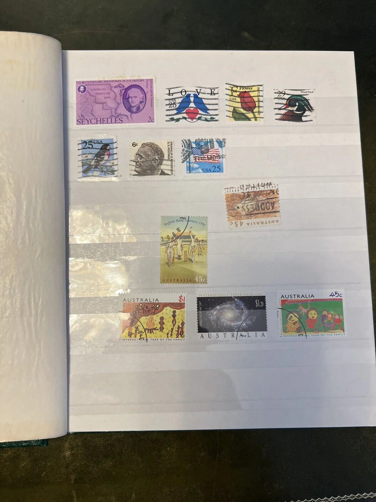 Various Collection Of Stamp Album Book