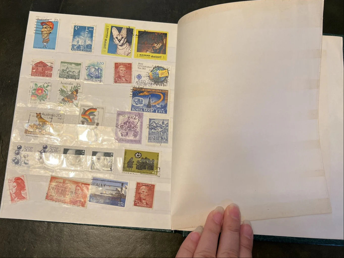 Various Collection Of Stamp Album Book