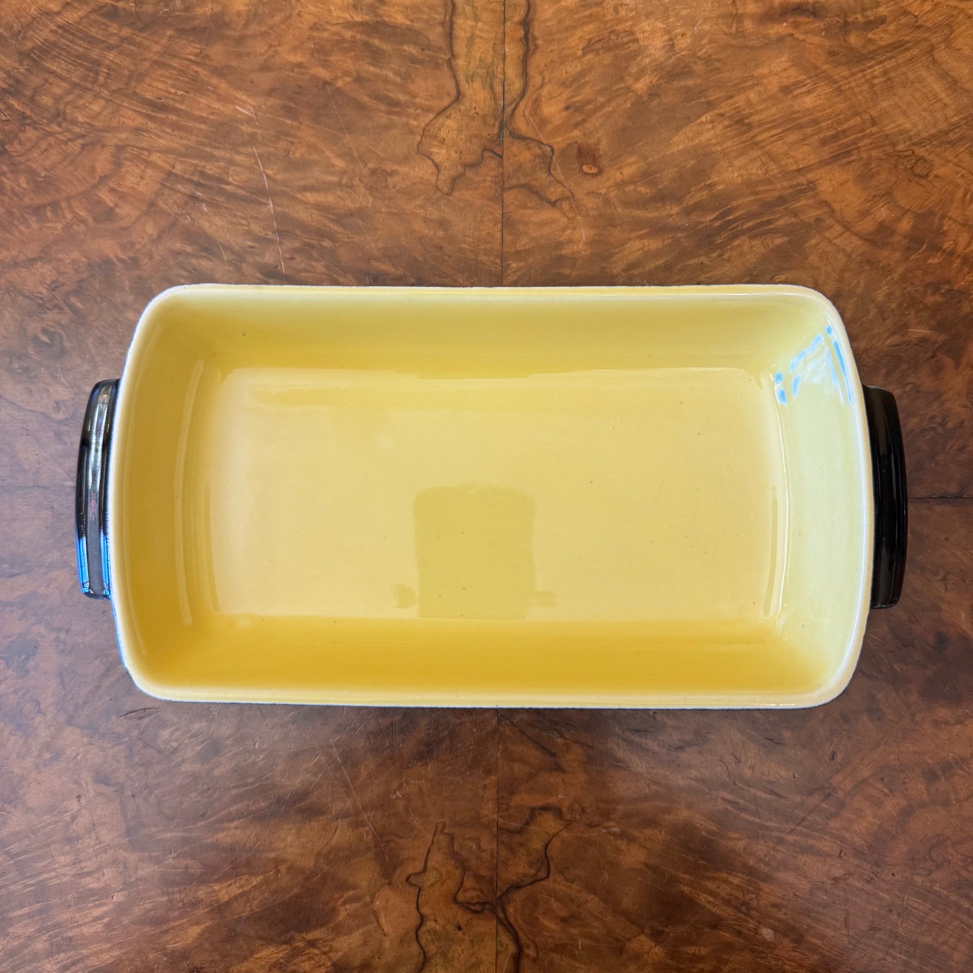 Villeroy & Boch Yellow & Black Baking Dish 