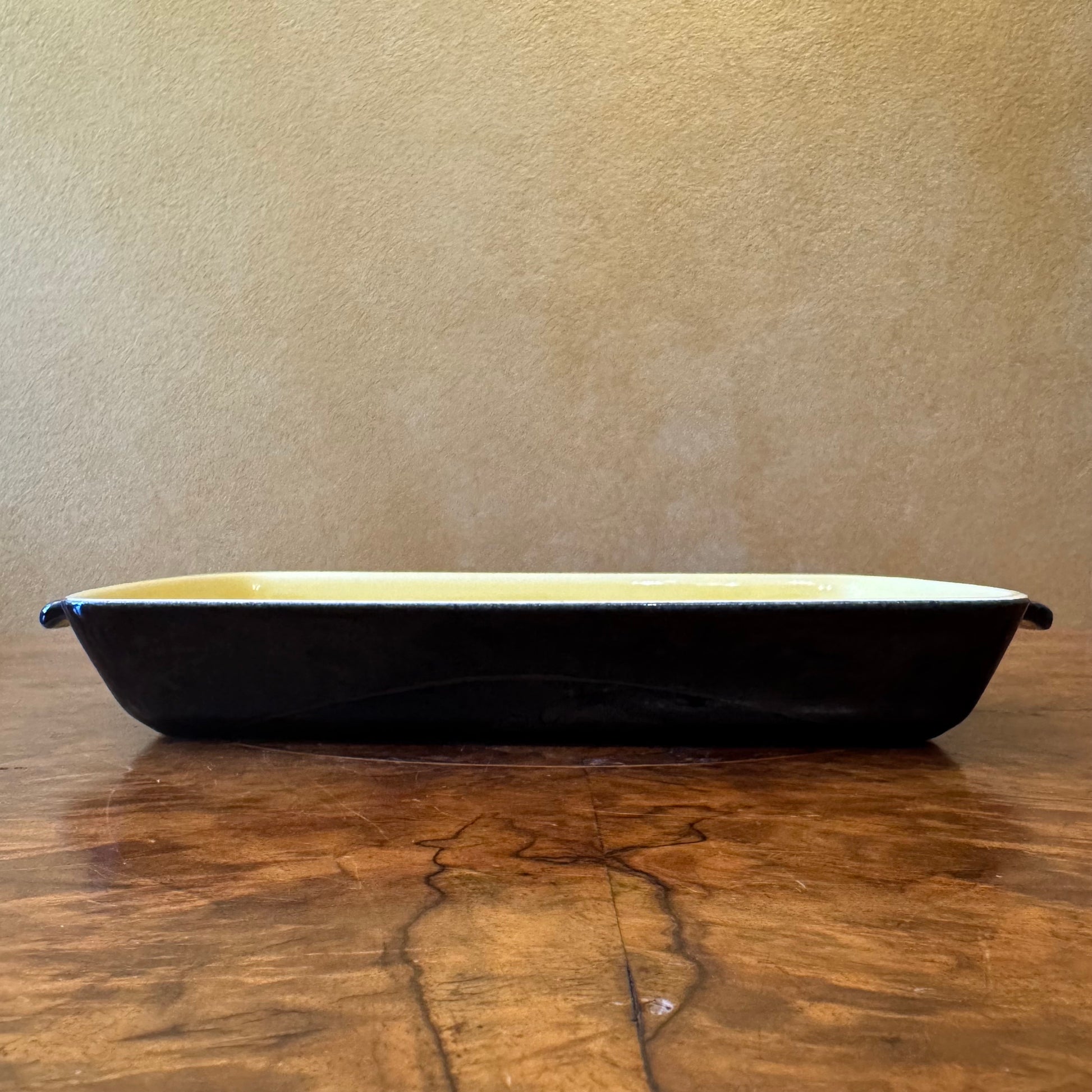 Villeroy & Boch Yellow & Black  Dish 