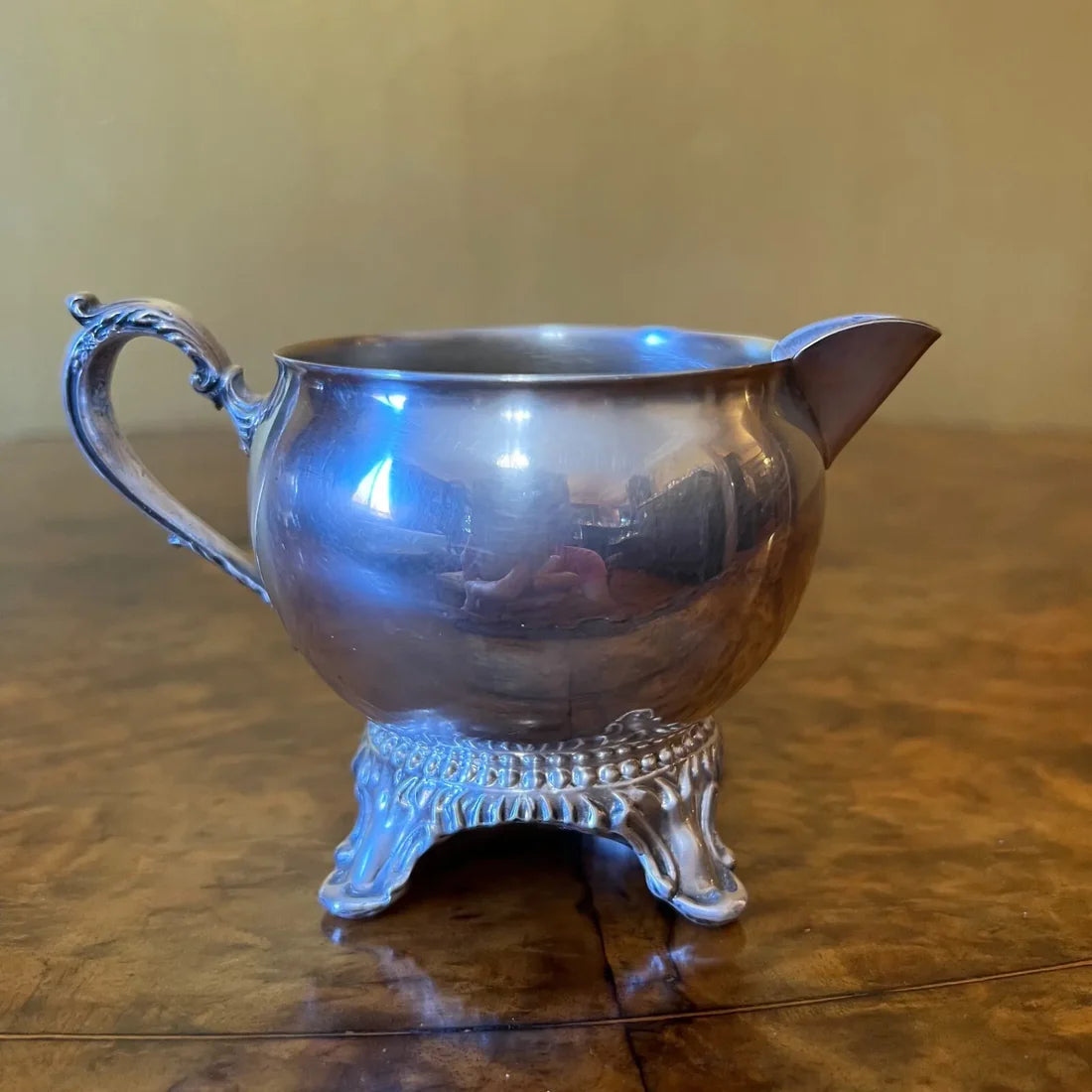 Vintage Viners Silver Plated Tea Pot, Milk Jug & Sugar Set