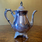 Vintage Viners Silver Plated Tea Pot, Milk Jug & Sugar Set