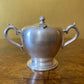 Vintage Crusader Silver Plate Tea Pot, Milk & Sugar Set