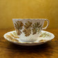 Vintage 1960s Aynsley Leaves Tea Cup & Saucer 