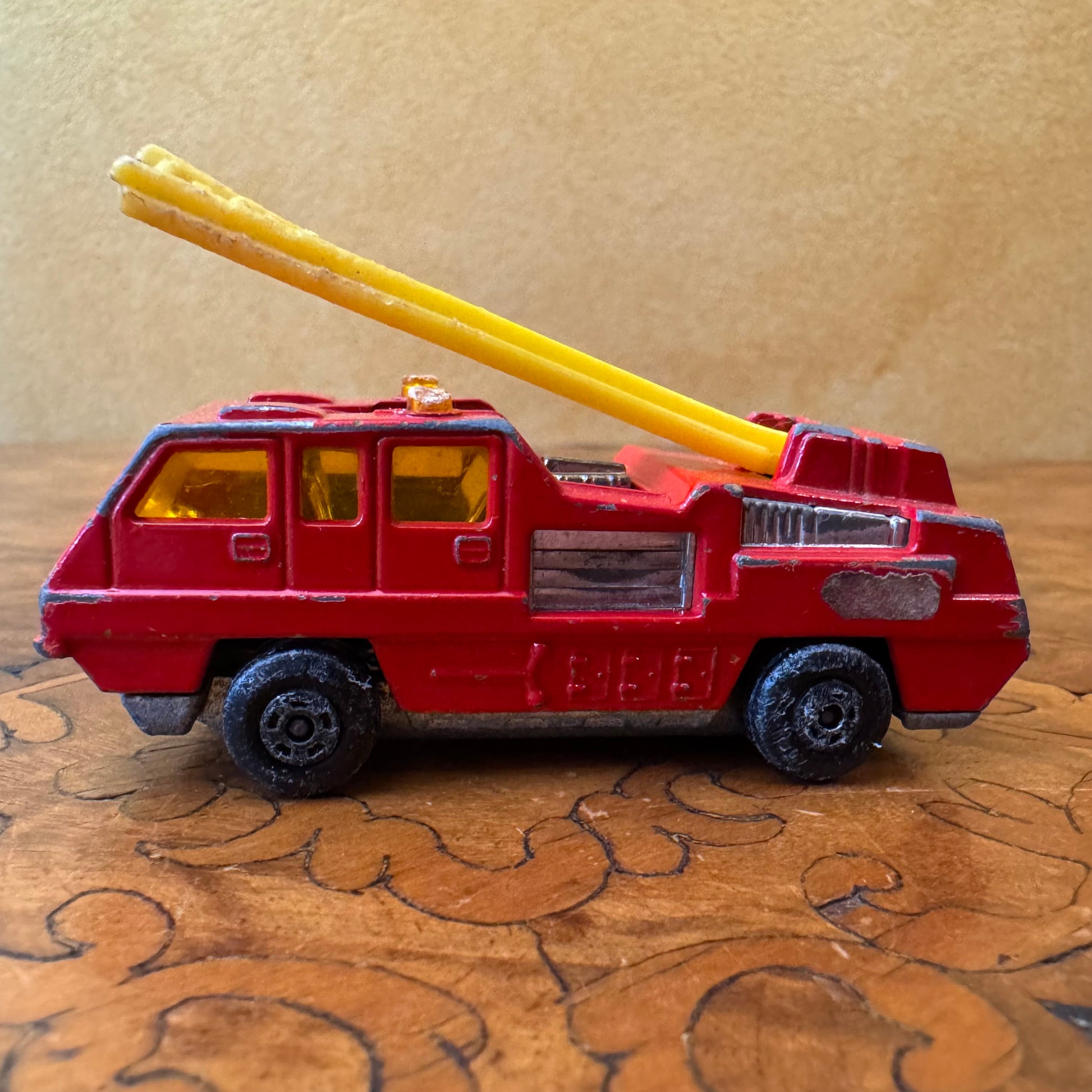Vintage 1975 Matchbox Superfast Blaze Buster Fire Engine Diecast