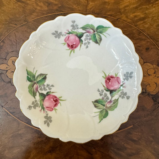 Vintage Adderley Floral Print Dish 