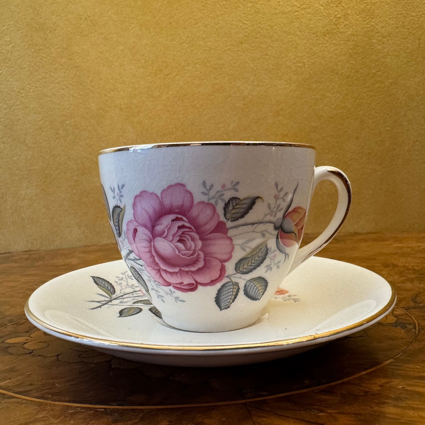 Vintage Alfred Meakin Floral Tea Cup 