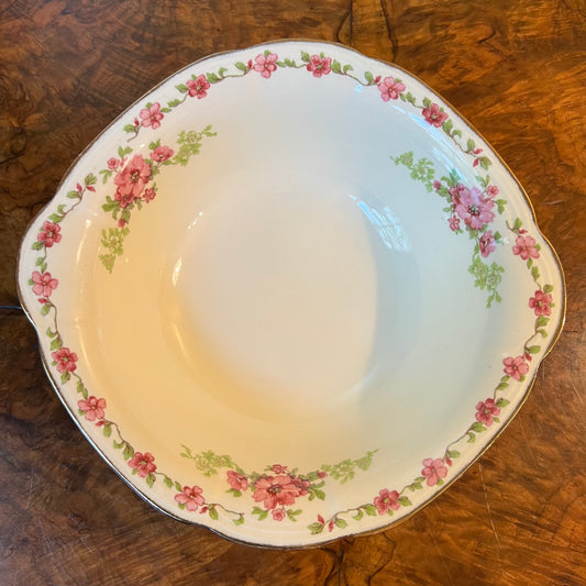 Vintage Alfred Meakin Royal Marigold Rosecliffe Serving Bowl