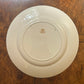 Vintage Alfred Meakin Suzanne Burgundy Gold Print Entree Plate