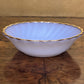 Vintage Anchor Hocking Milk Glass Shell Bowls 