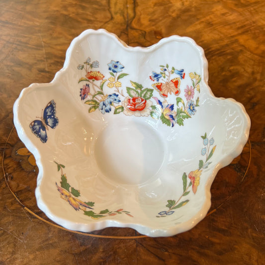 Vintage Aynsley Cottage Garden Bowl 