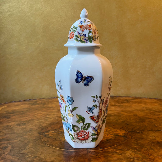 Vintage Aynsley Cottage Garden Ginger Jar