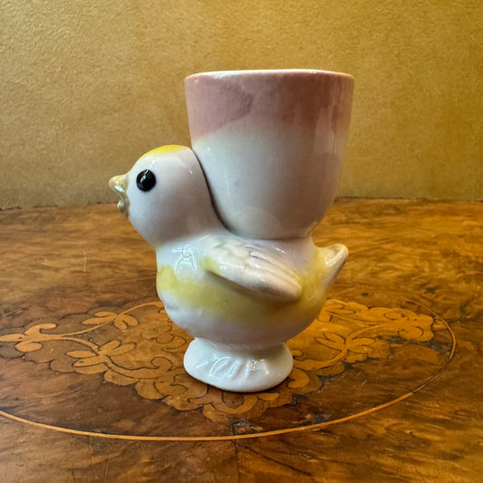 Vintage Baby Chick Egg Cup Holder