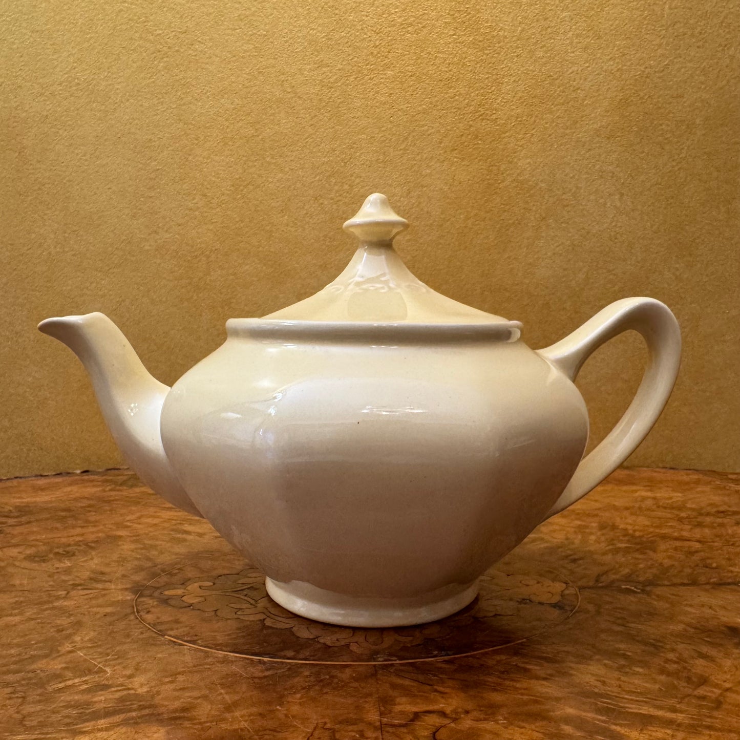 Vintage Barker Brothers Royal Tudor Ware Primrosa Yellow Teapot 