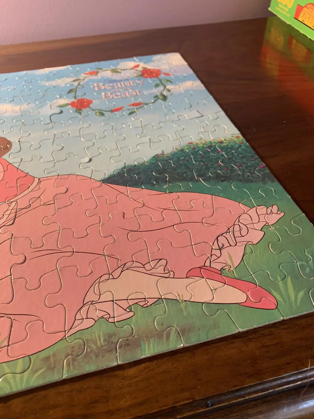 Vintage Beauty And The Beast Puzzle