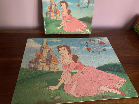Vintage Beauty And The Beast Puzzle