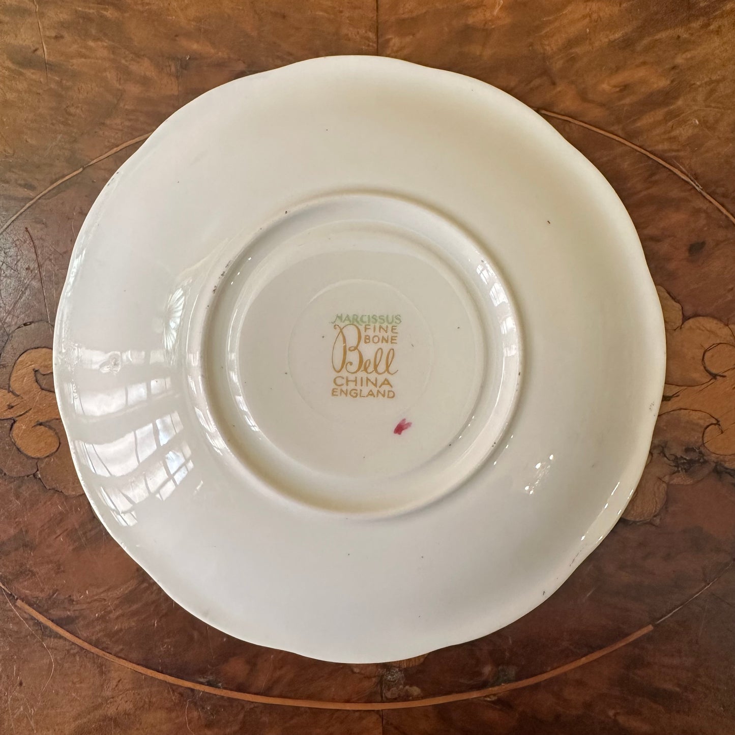 Vintage Bell China Narcissus Daffodil Demitasse Saucer Plate 