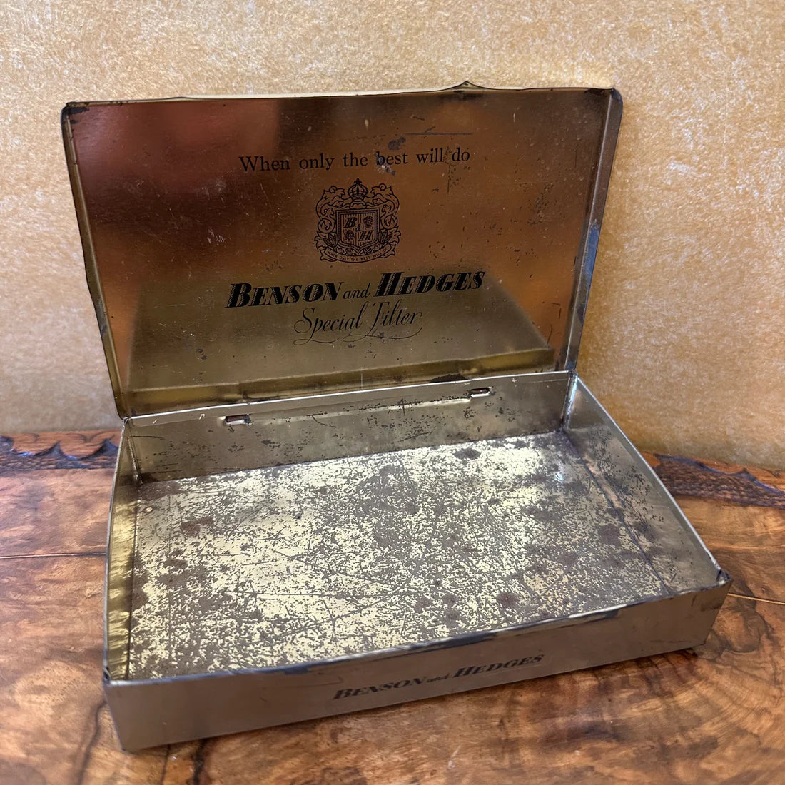 Vintage Benson & Hedges Advertising Tin