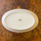 Vintage Bing & Grondahl Blue Floral Print Dish
