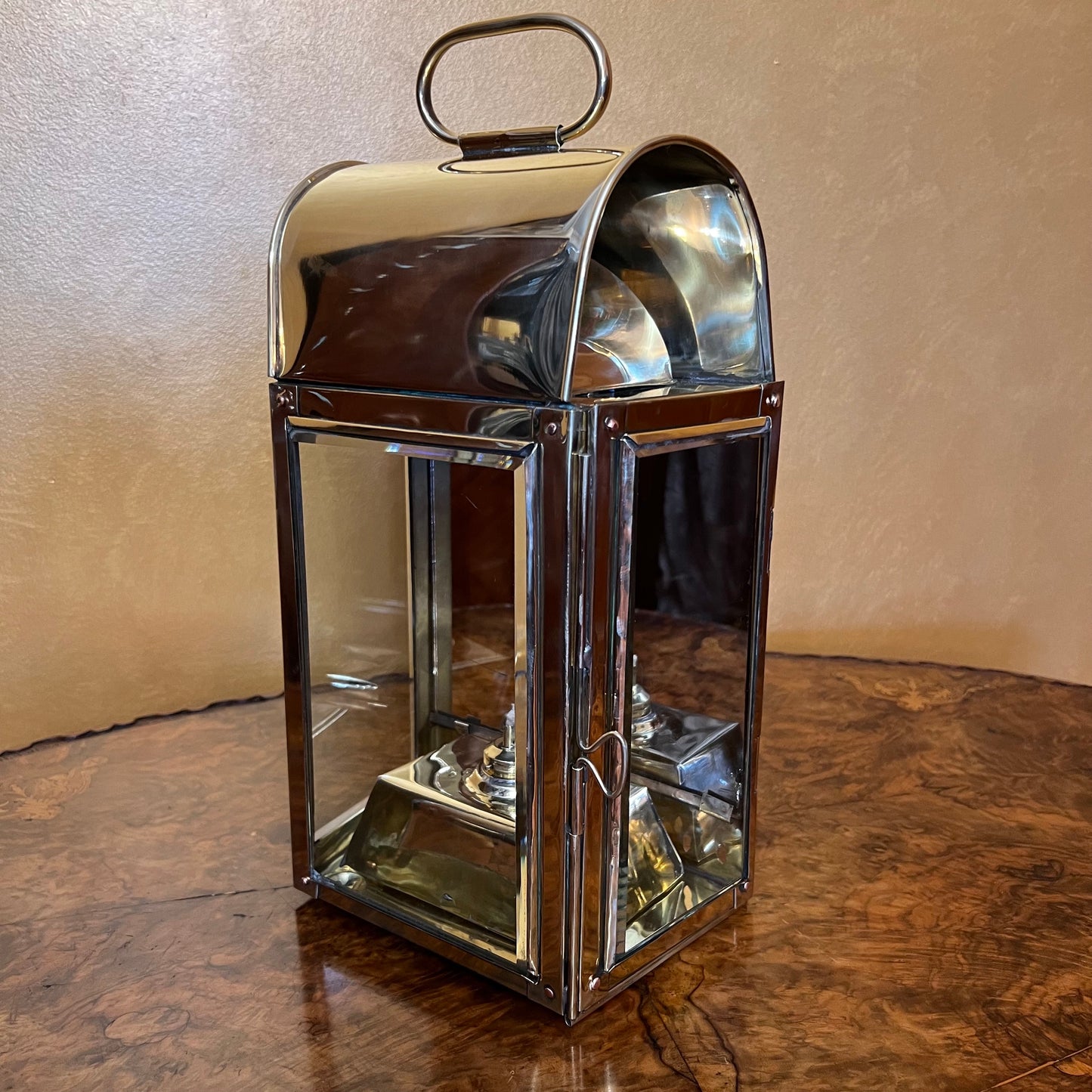 Vintage Brass Ship Lantern