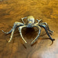 Vintage Brass Spider Ornament Figurine 