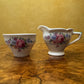 Vintage Burleigh Athlone Milk Jug Creamer & Sugar Bowl 