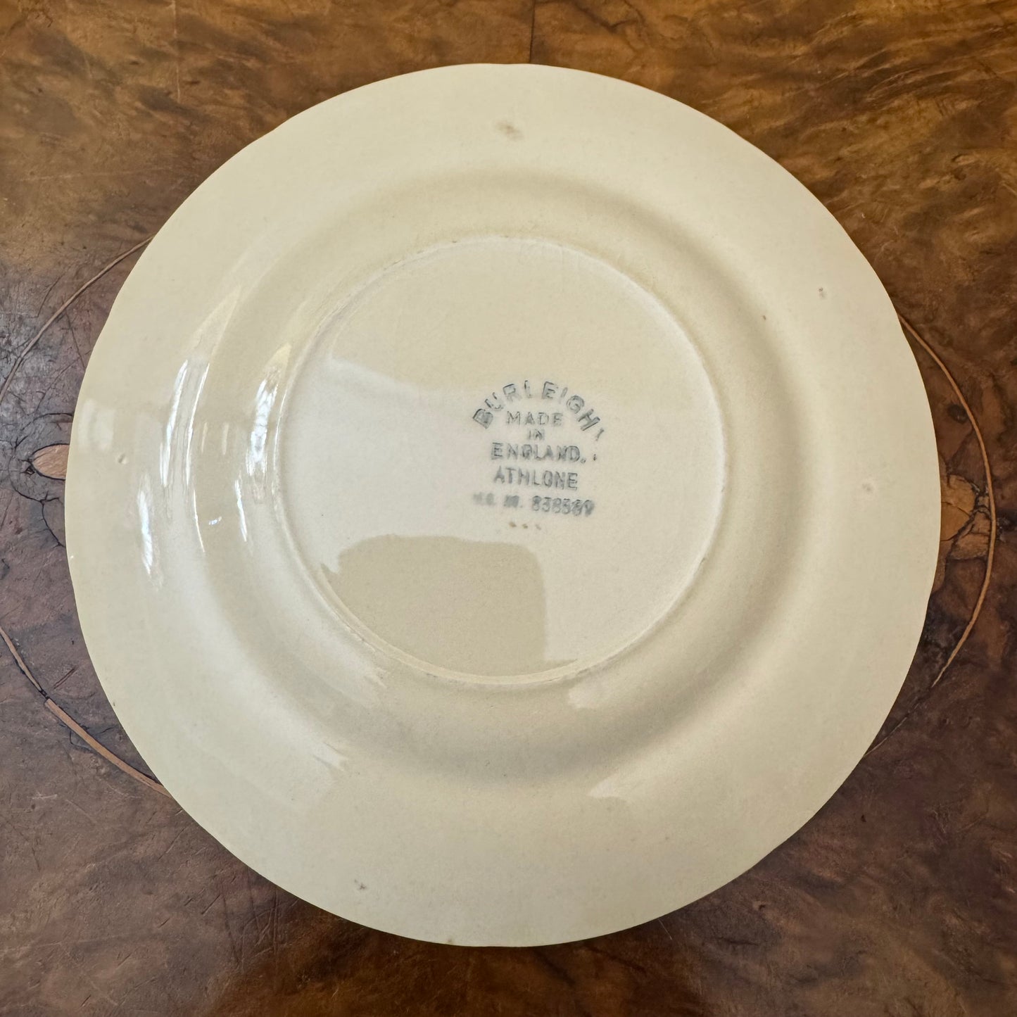 Vintage Burleigh Athlone Plate 