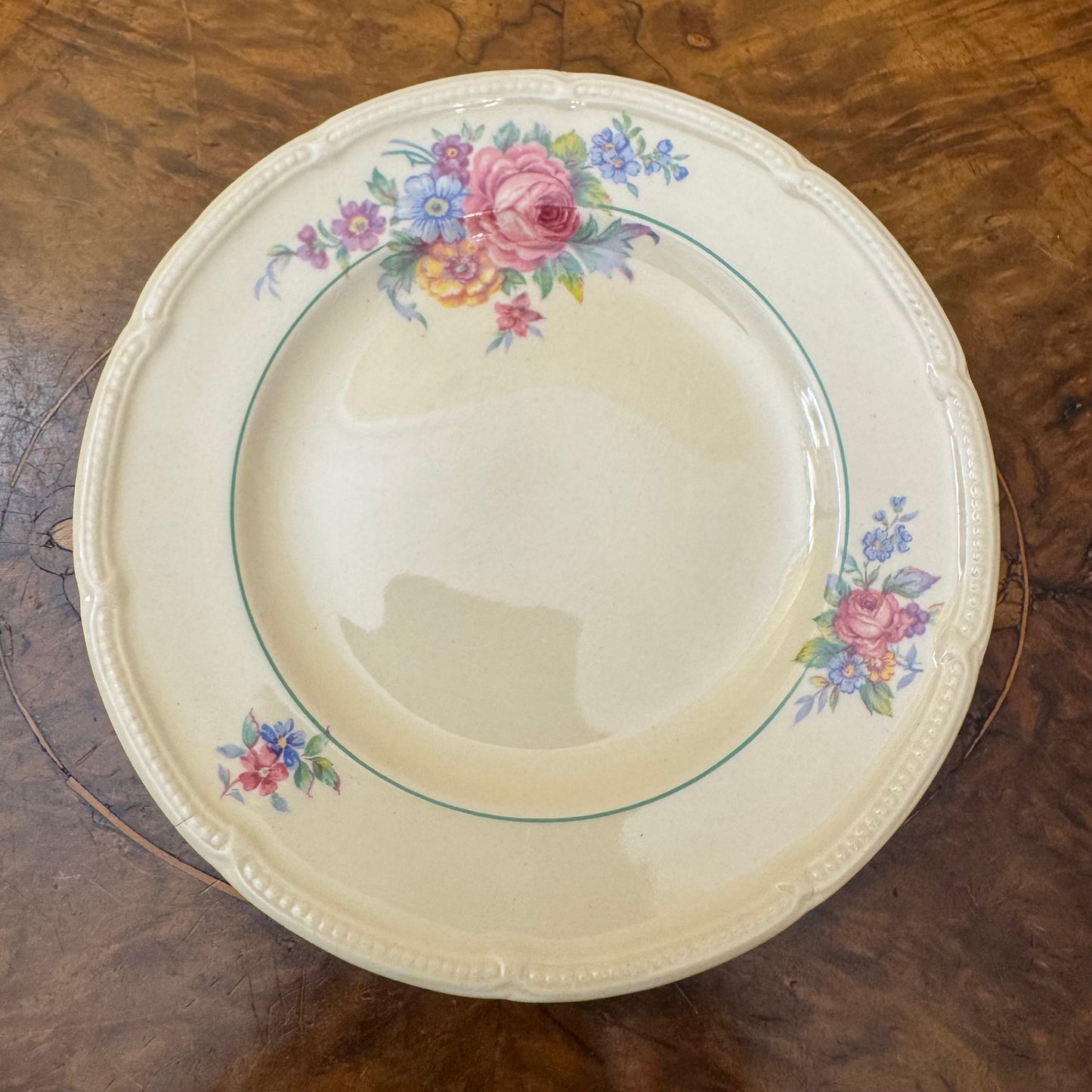 Vintage Burleigh Athlone Side Plate 