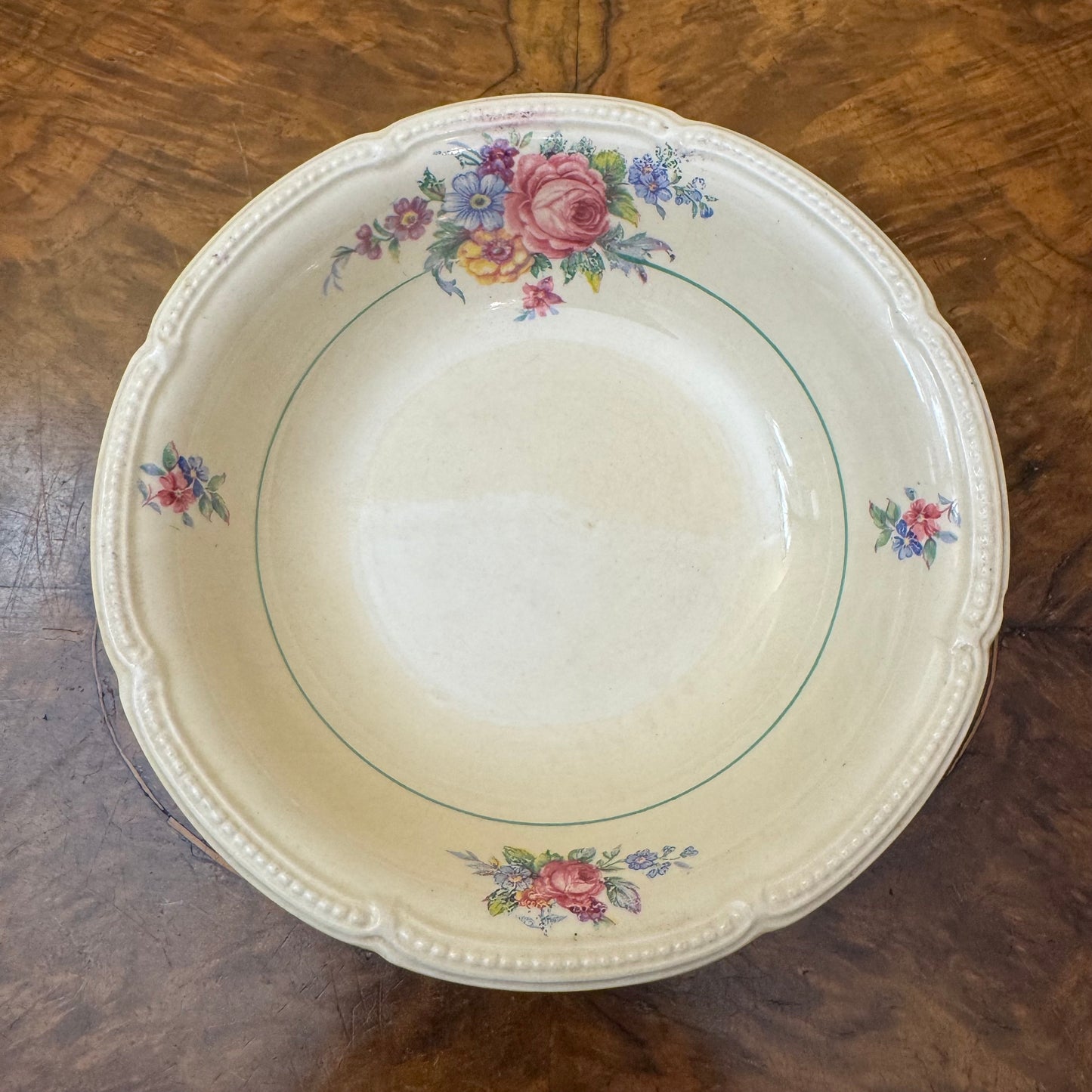 Vintage Burleigh Athlone Soup Bowl 