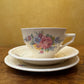 Vintage Burleigh Athlone Tea Cup Trio Set 