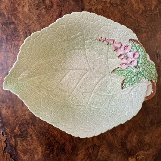 Vintage Carlton Ware Foxglove Large Display Bowl