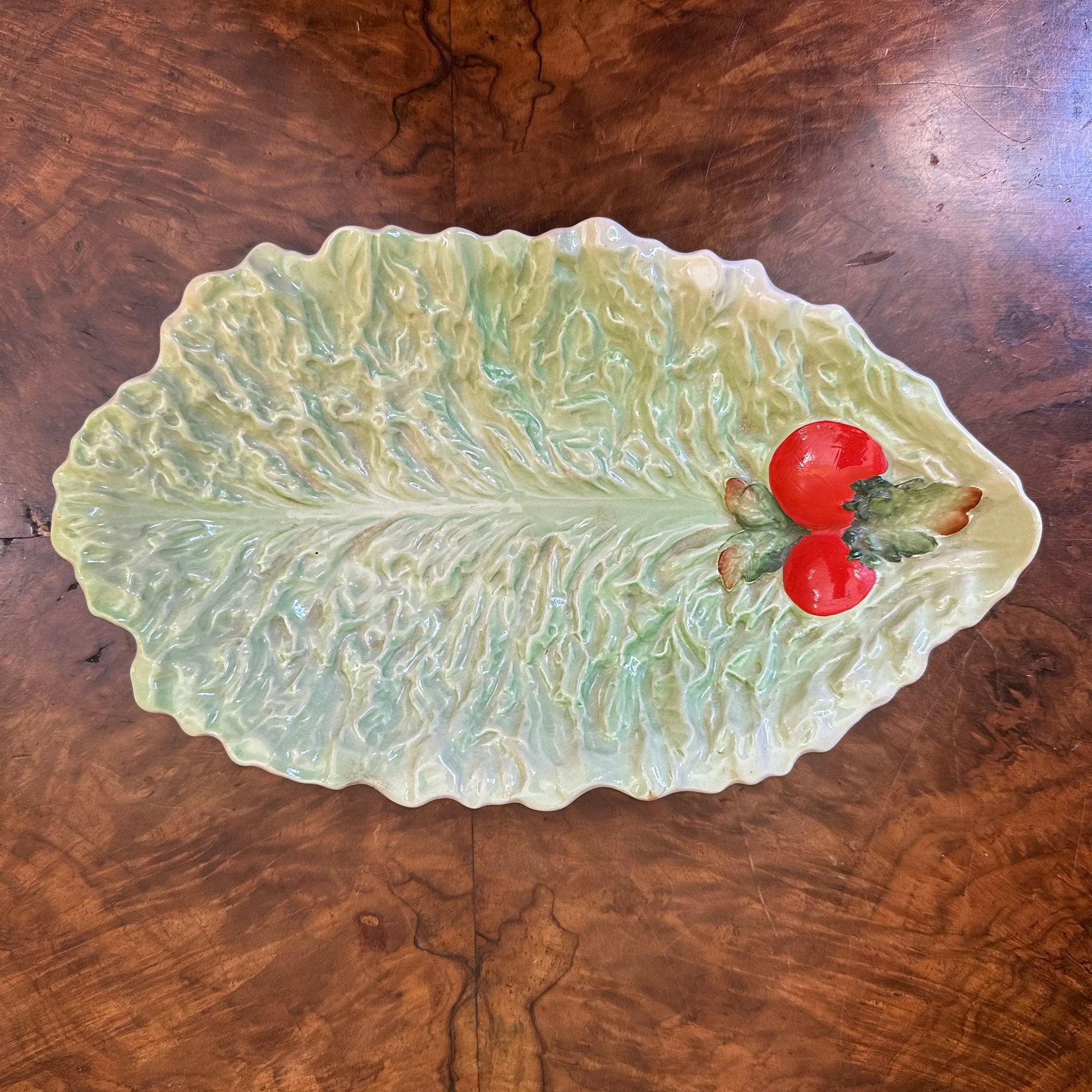 Vintage Carlton Ware Lettuce Shape Dish 