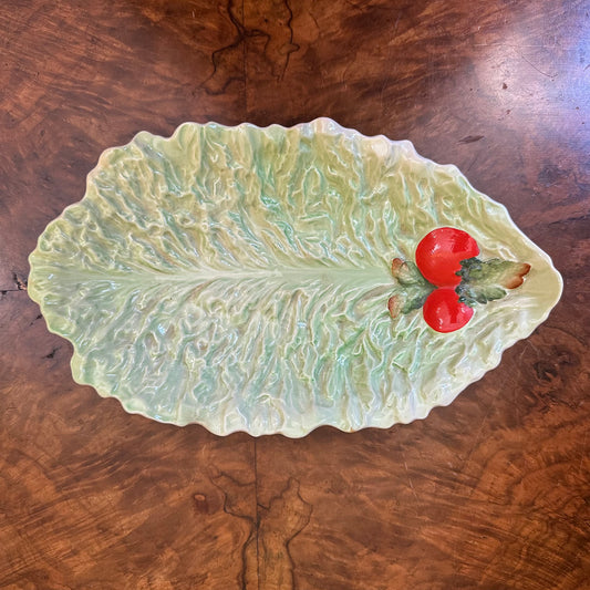 Vintage Carlton Ware Lettuce Shape Dish 