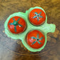 Vintage Carlton Ware Tomato Cruet Condiment Set