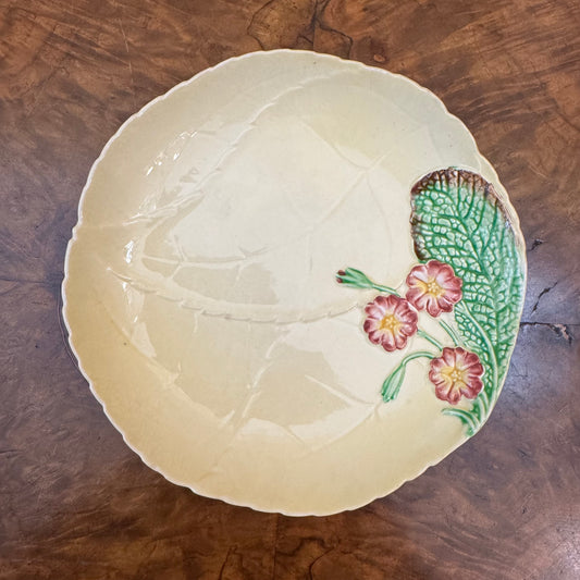 Vintage Cartlon Ware Yellow Plate Dish 