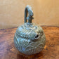 Vintage Celadon Porcelain Yaozhou Reverse Flow Teapot with Lion Foo Vintage 