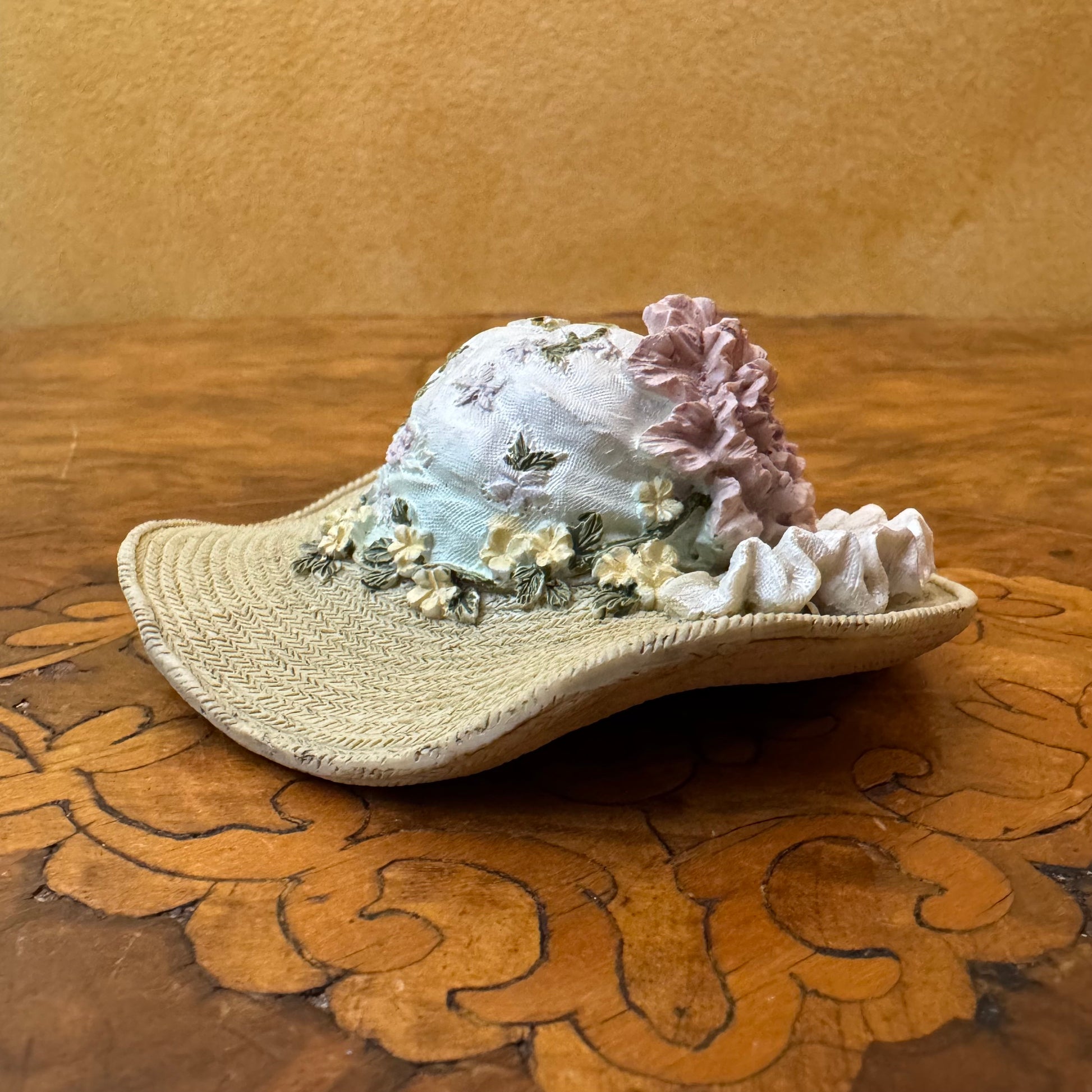 Vintage Ceramic Miniature Hat