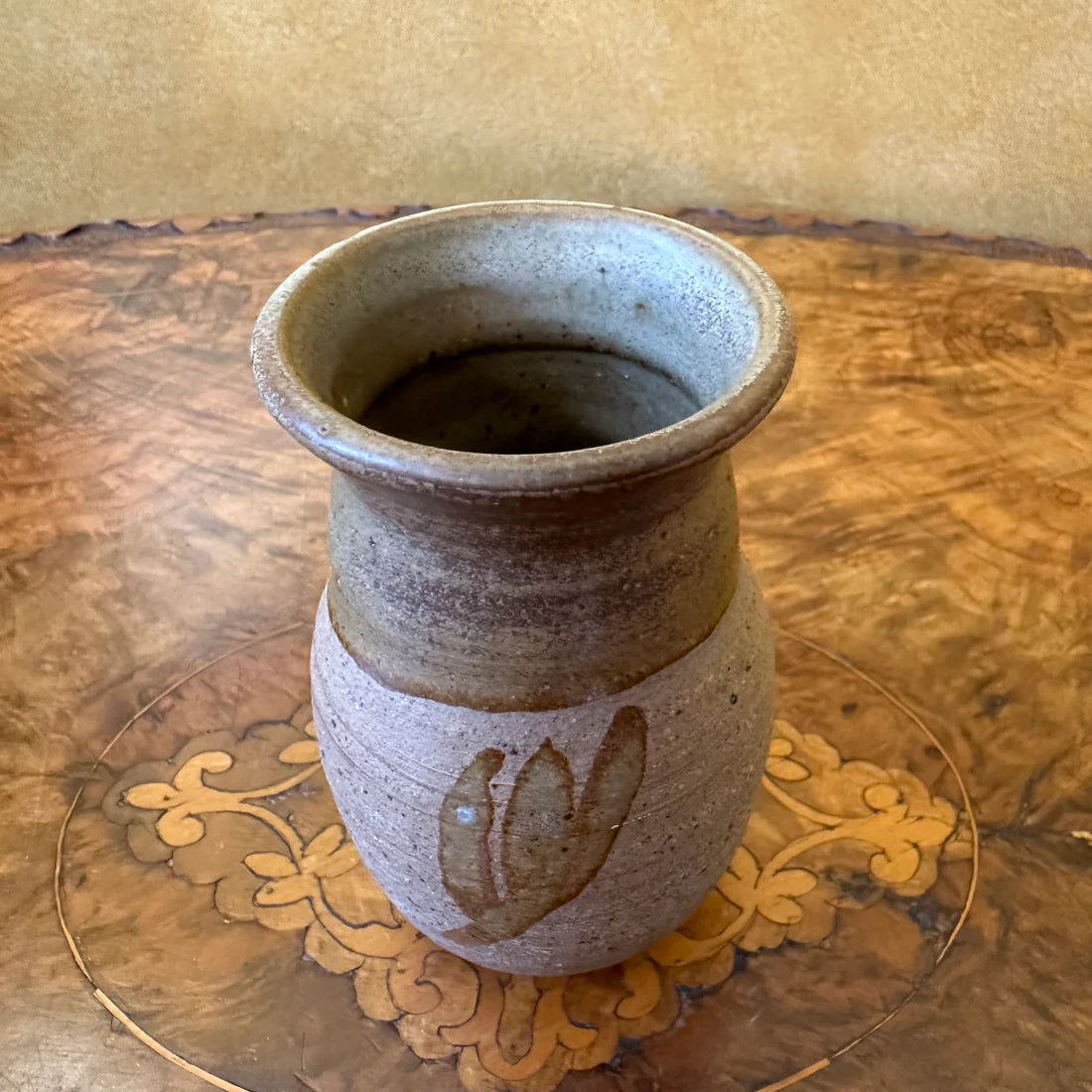 Vintage Ceramic Brown Vase