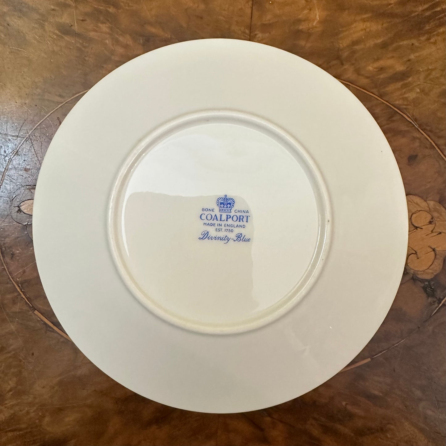 Vintage_Coalport_Divinity_Blue_Saucer Plate 