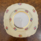 Vintage Colclough Light Yellow Floral Print Side Plate 