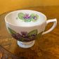 Vintage Colclough Violets Tea Cup Trio Set