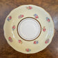 Vintage Colclough Yellow Floral Print Saucer  